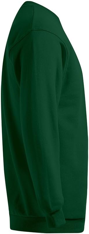 Premium Sweatshirt Plus Size Herren, Waldgrün, XXXL