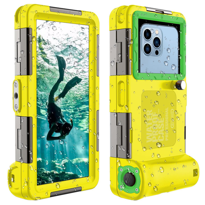2025 wasserdichte Handyhülle, 15 m/50 Fuss Professionelle Unterwasser-Handyhülle für iPhone 16/15/14