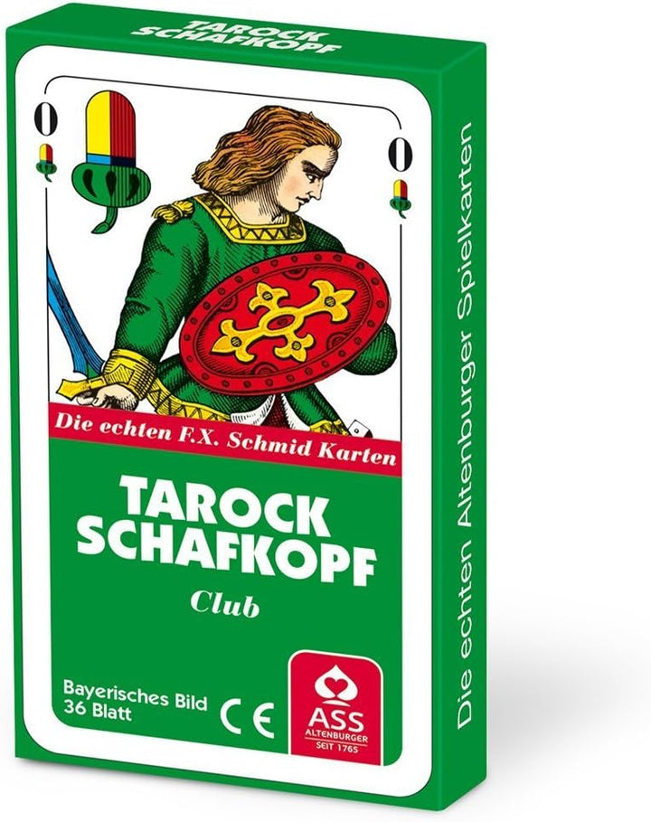 10x ASS Altenburger 22570207 - Schafkopf / Tarock - Bayerisches Bild, Kartenspiel Zehnerpaket