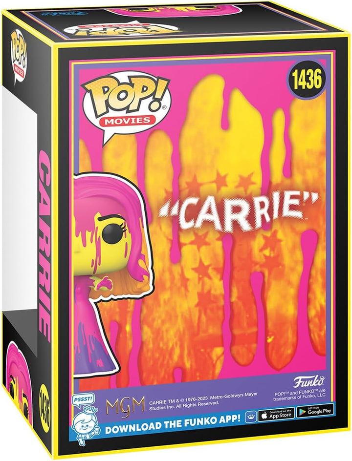 Funko Carrie Black Light Pop! Vinyl Figure #1436 - Entertainment Earth Exclusive