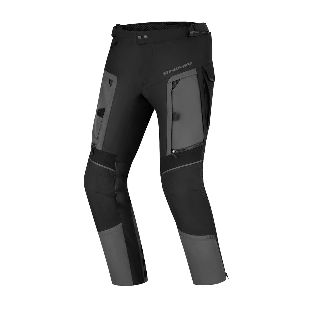 SHIMA Hero 2.0 Motorrad Jacke Hosen für Herren und Damen Motorradkombi AirForce M Hosen Herren Grau,