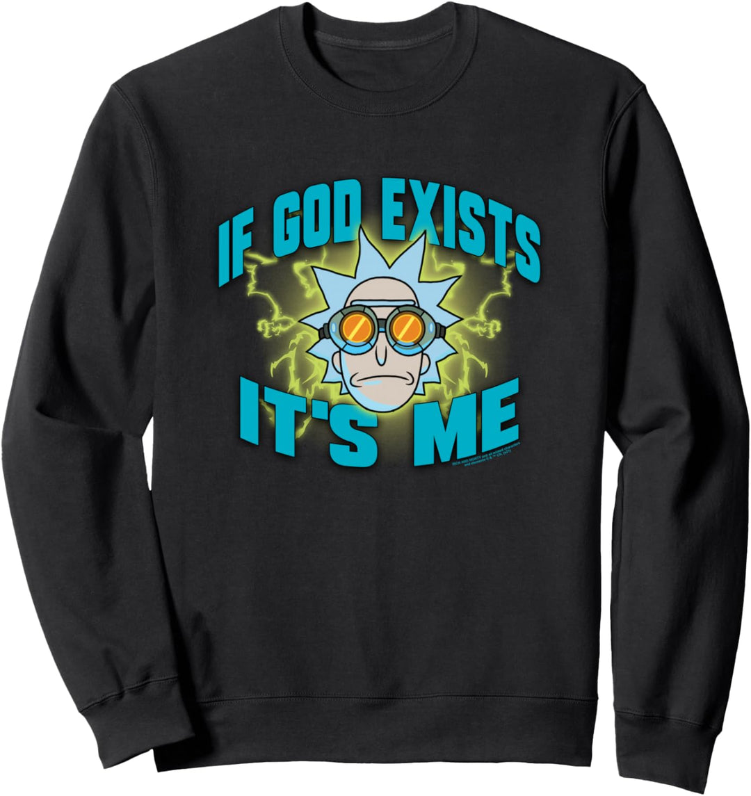 Rick and Morty If God Exists Sweatshirt