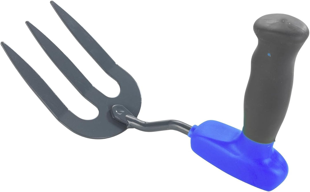 Maximex Ergonomisches Gartenset 3tlg., gelenkschonend, Gartenschaufel, Harke & Unkrautjäter Set