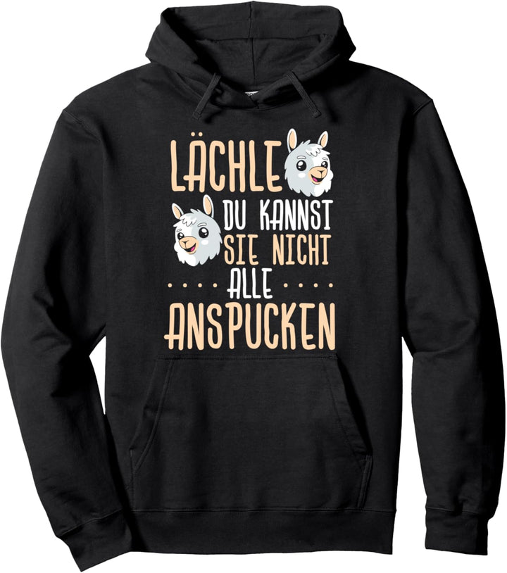 Lama, Alpaca Design I Lustiges Alpaka Pullover Hoodie