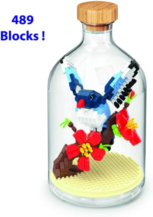 WiseHawk Bausatz mit Miniaturblöcken zum BAU von Insekten und kleinen Tieren. Inklusive Methacrylat-