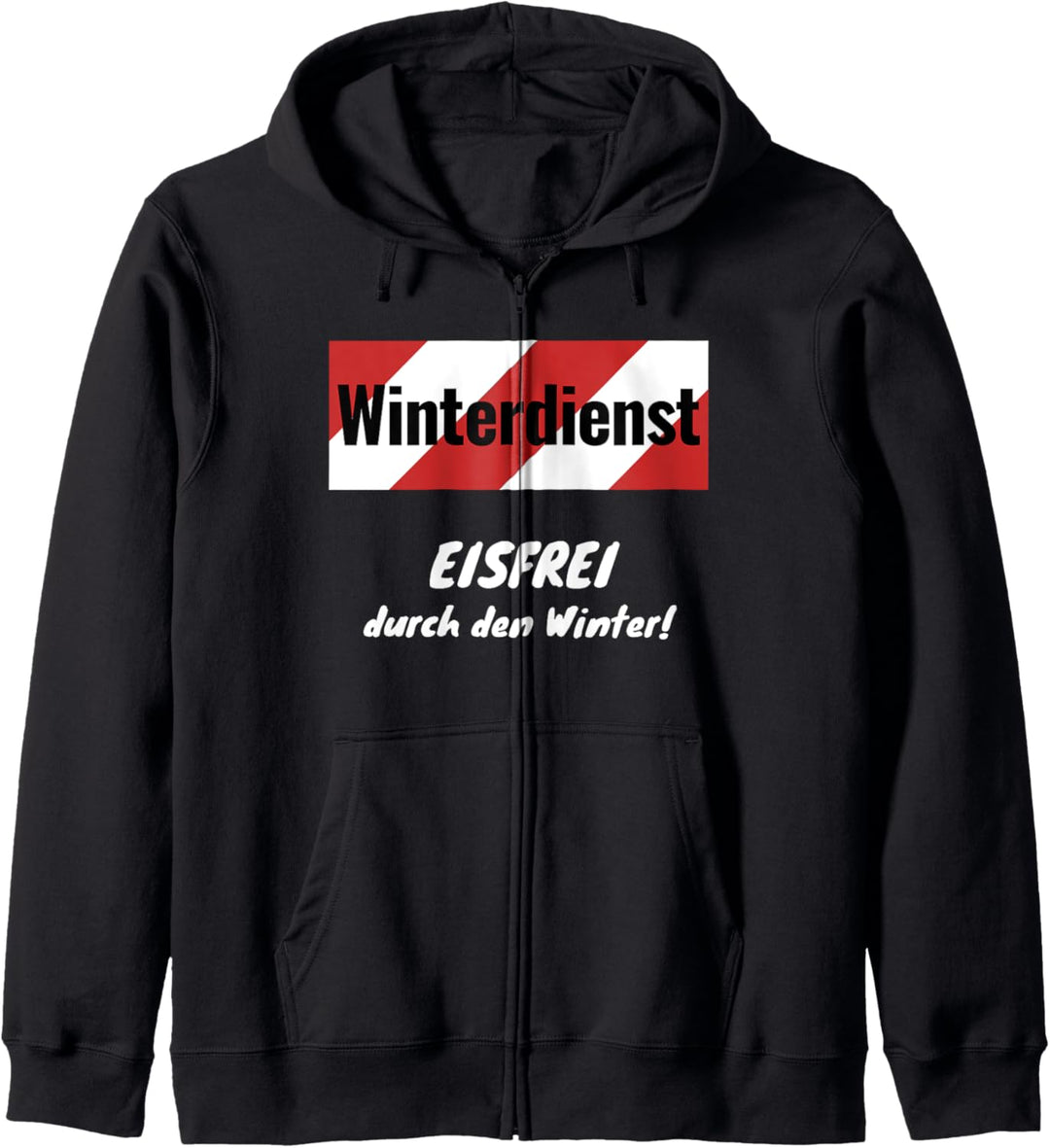 Winterdienst - Eisfrei durch den Winter! Schnee, Schneeball Kapuzenjacke