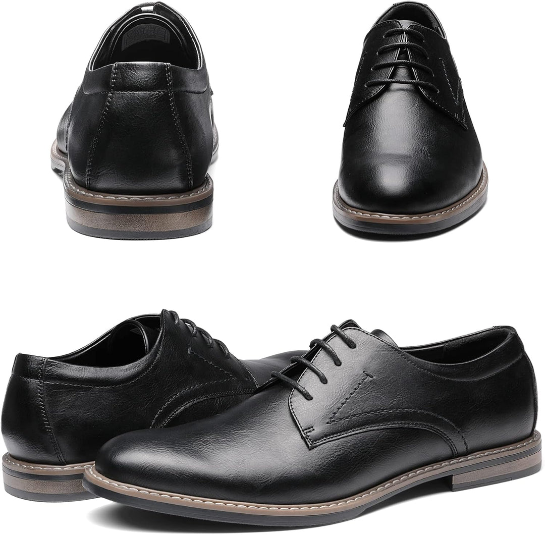 Bruno Marc Herren Anzugschuhe Klassischer Business Lederschuhe Schnürhalbschuhe Derby Oxfords Hochze