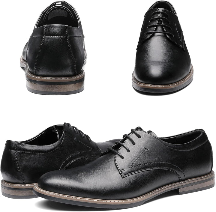 Bruno Marc Herren Anzugschuhe Klassischer Business Lederschuhe Schnürhalbschuhe Derby Oxfords Hochze