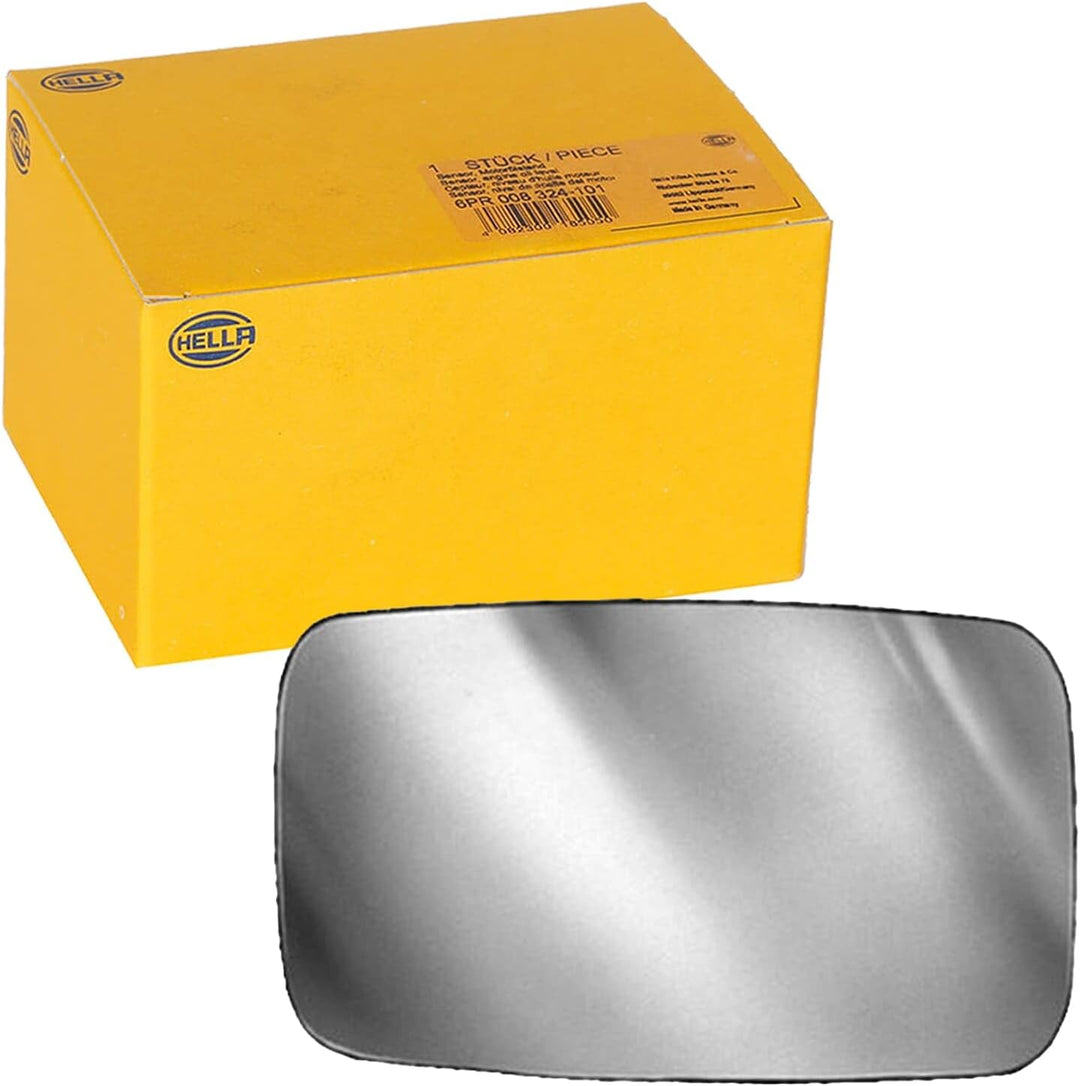 HELLA - Spiegelglas, Aussenspiegel - 12V - Breite: 171mm - Höhe: 311mm - beidseitig - 9EY 569 161-01
