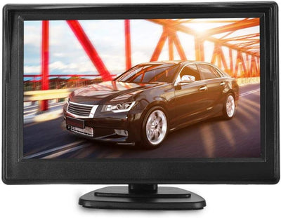 Auto-Monitor, 5-Zoll-TFT-Monitor Hochauflösendes PAL/NTSC-Rückfahr-Parkdisplay Fahrzeugsicherheitssy