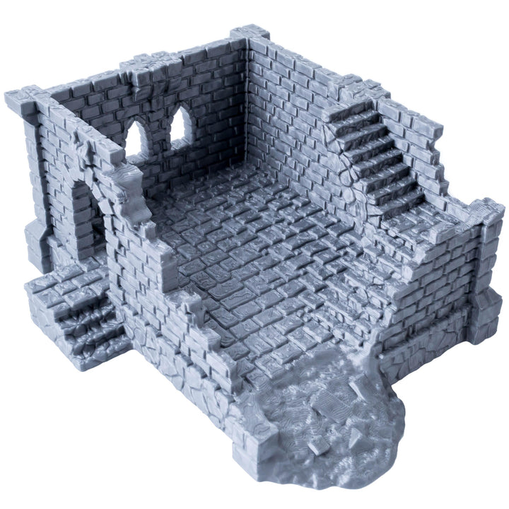 Ulvheim Ruins Series: Stone Ruined Outpost - Authentische Mittelalter- & Fantasielandschaft für 28/3