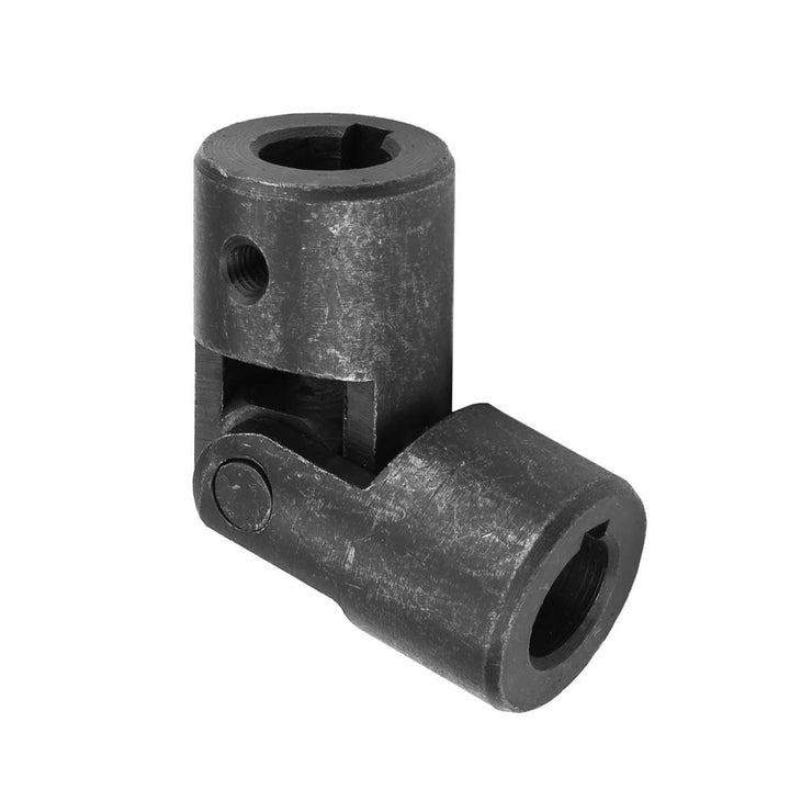 ID 14mm OD 28mm Universalgelenk U Motorgelenk Schwarze Wellengelenk-Metallkupplung