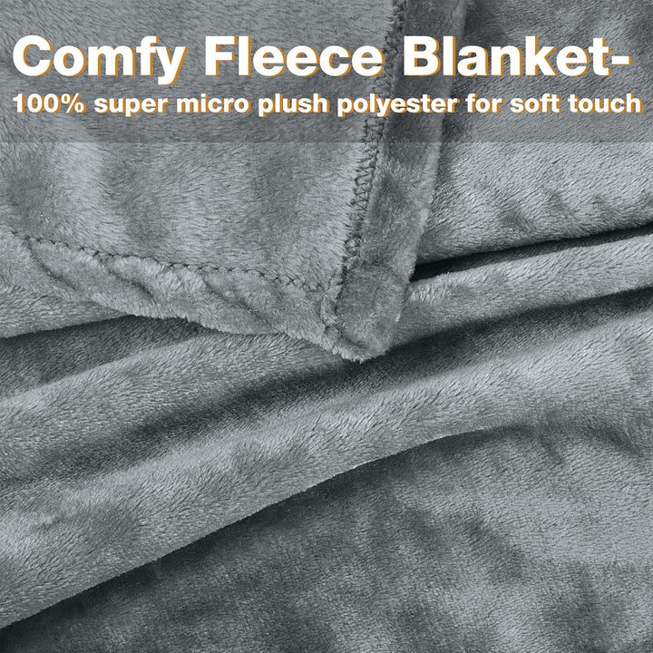 Catalonia Classy Decke mit Ärmeln und Kapuze als Geschenk für Frauen Herren, Flauschig Fleece Kusche