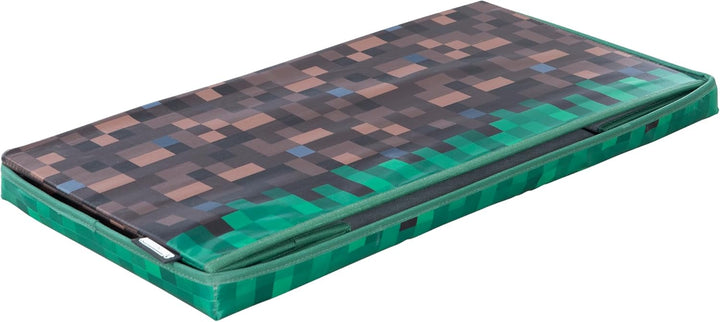 MINECRAFT - Sitz- und Aufbewahrungsbox, Grasblock, Kids, Bank, Grün
