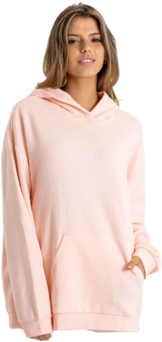 Hurley Damen W Crossover Oversized Po Kapuzenpullover XS Helle Koralle, XS Helle Koralle