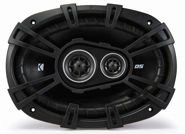 KICKER 43DSC69304 6x9 Zoll Triax-LS Schwarz Nur ein Paar, Nur ein Paar