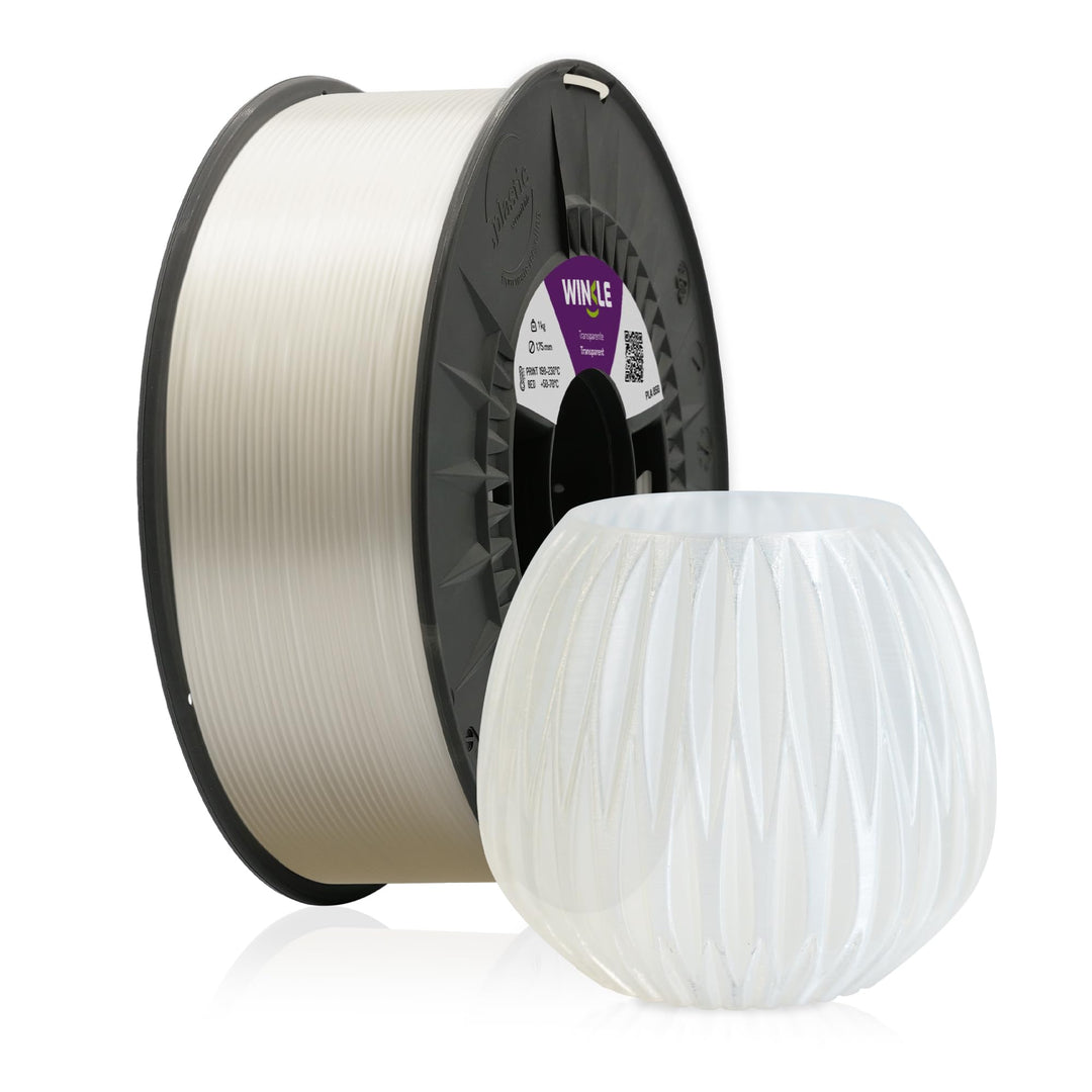 Winkle Pla 850 Filament | Pla 2,85 mm | 3D-Druck | Pla Ingeo 850 | 3D-Filament | Transparente Farbe