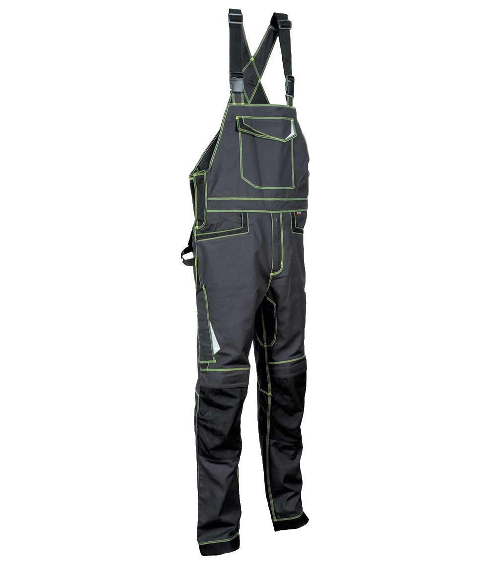 Cofra V484-0-04.Z44 Arbeits Brustlatz "Viseu", Anthrazit/Schwarz, 44 44 ANTHRACITE / BLACK, 44 ANTHR