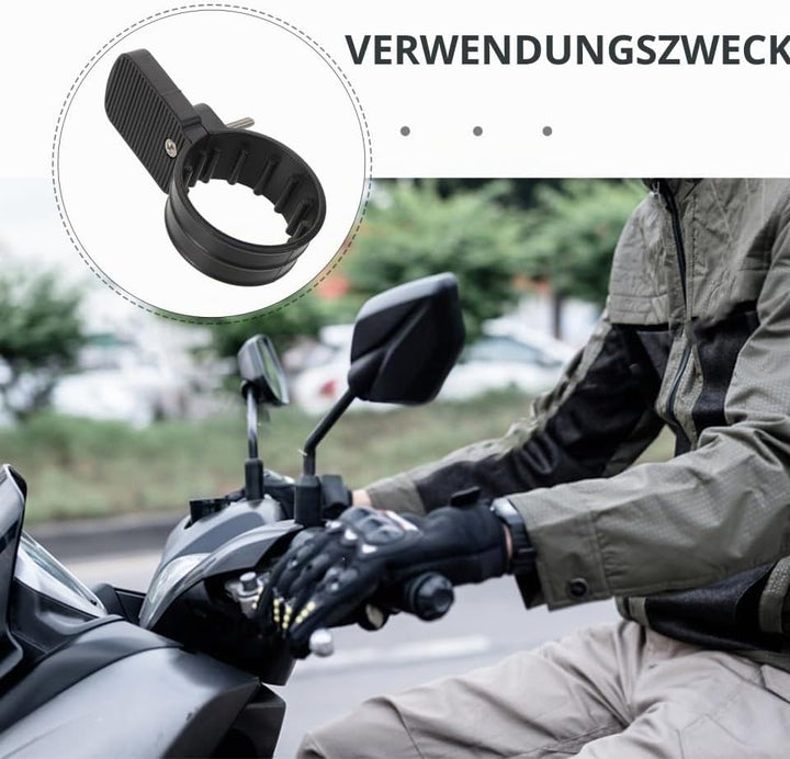 MAGICLULU Verstellbarer Daumengasgriff Adapter aus Verschleissfestem Kunststoff mit Montagematerial