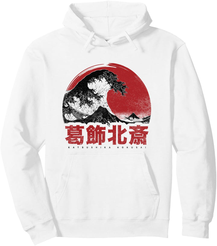 Japanisches Hokusai Japan Die Grosse Welle Vor Kanagawa Pullover Hoodie