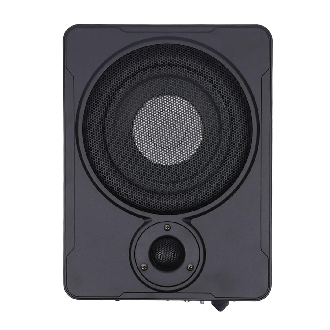 Subwoofer 8 Zoll Auto Untersitz Kompakt Subwoofer Amplifier Aktiv Bassbox Mit Kabelset 600W Fahrzeug