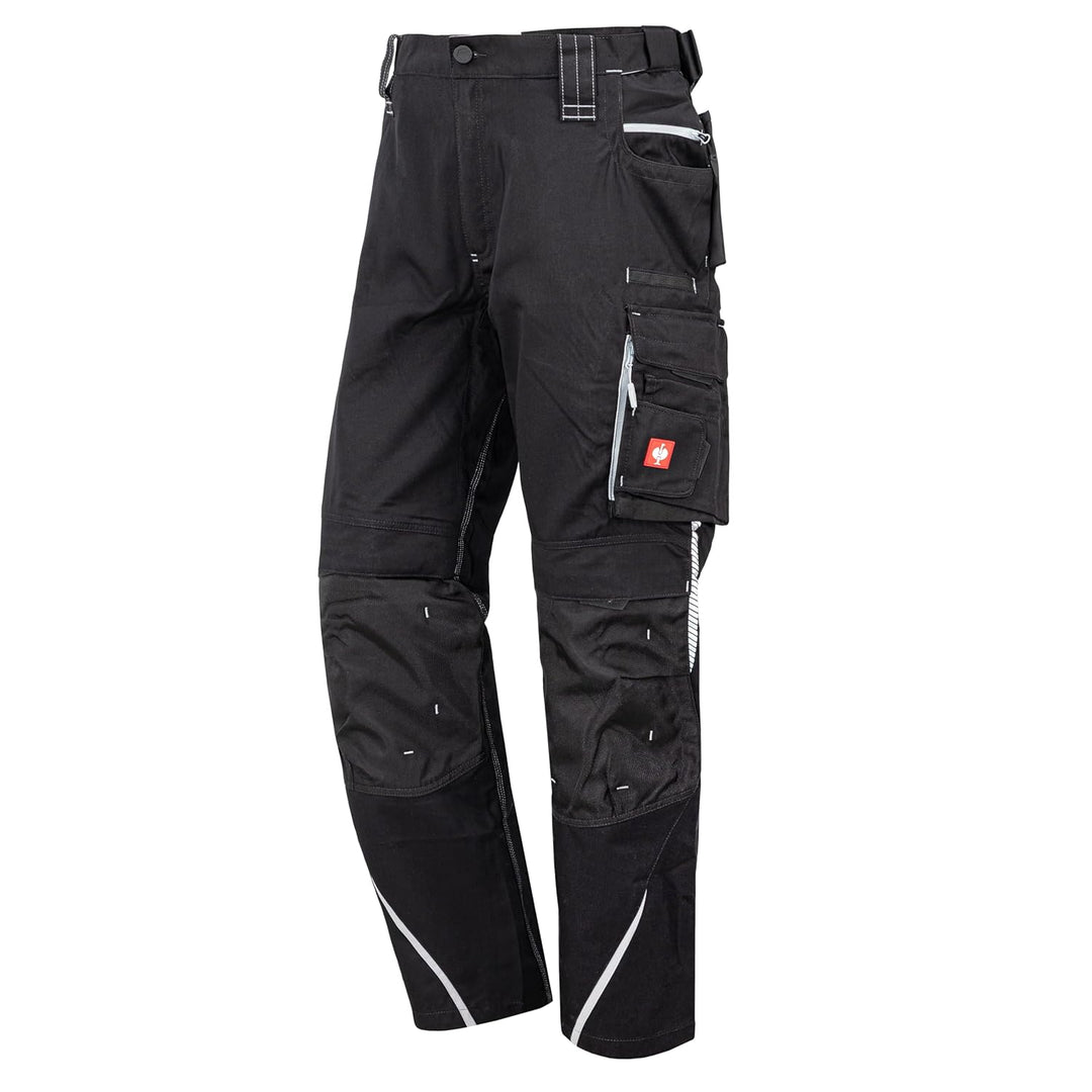 Engelbert Strauss 65511 Hose e.s.motion 2020, Qualitative Arbeitskleidung, Mehrfarbig (Schwarz/Gelb)