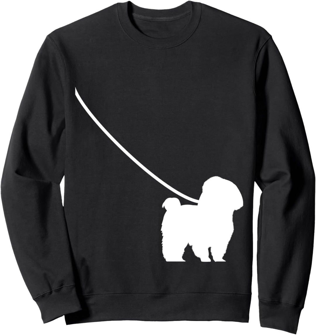 Malteser Maltipoo Hund – Mama Papa Haustier niedlich lustig Welpe Sweatshirt
