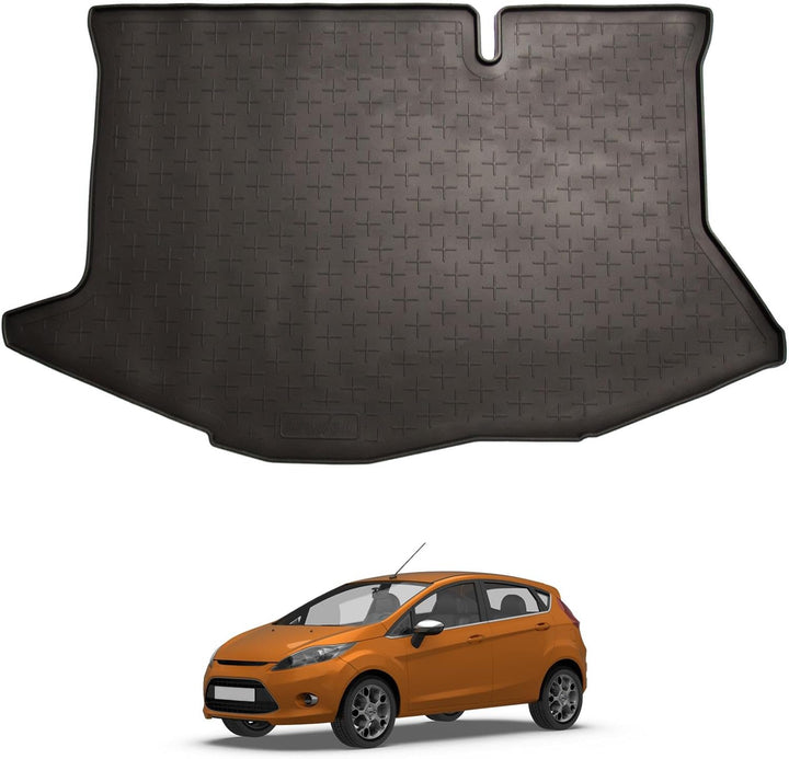 Travall CargoMat Liner Kofferraumwanne Kompatibel Mit Ford Fiesta Fliessheck (2008-2017) ST (2012-20