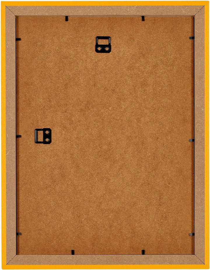 yd. Your Decoration - Bilderrahmen 75x100 cm - Gelb - Bilderrahmen aus MDF mit Acrylglas - Antirefle