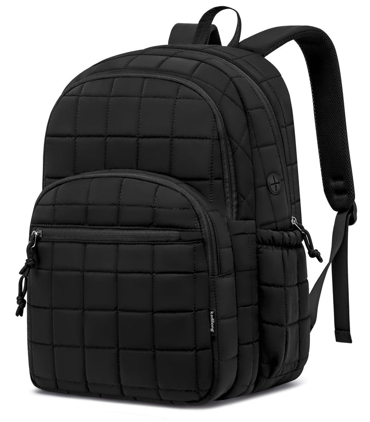 kadilong Puffer Laptop Rucksack Damen,Schulrucksack Frauen Reiserucksack Tagesrucksack Teenager Mädc
