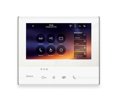 BTicino, Flex ONE 2-Draht Videosprechanlagen WLAN Set, Classe 300 X13E mit 7" Touchscreen, 105° Weit