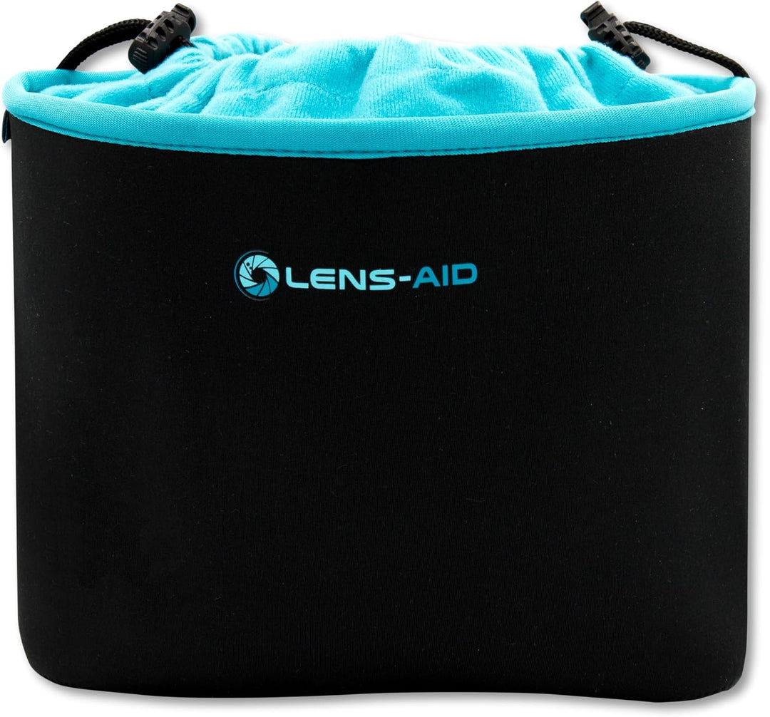 Lens-Aid Neopren Kamerabeutel mit Fütterung zum Schutz der Kamera-Ausrüstung, Kameratasche für Rucks