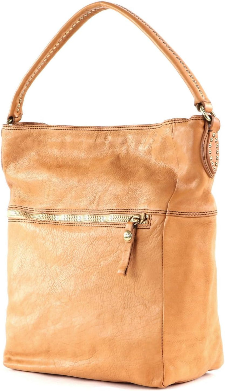 Campomaggi Schultertasche Leder 26 cm