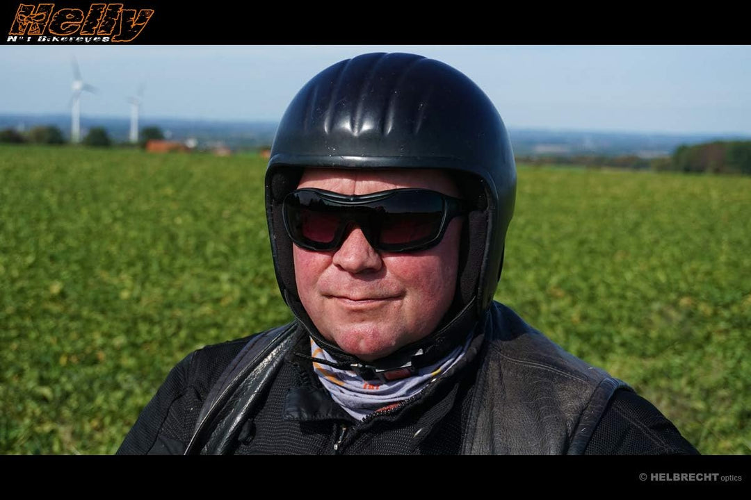 HELLY Bikereyes HELLY - No.1 Bikereyes Reitbrille Sonnenbrille Motorrad-Sonnenbrille gepolstertes HL
