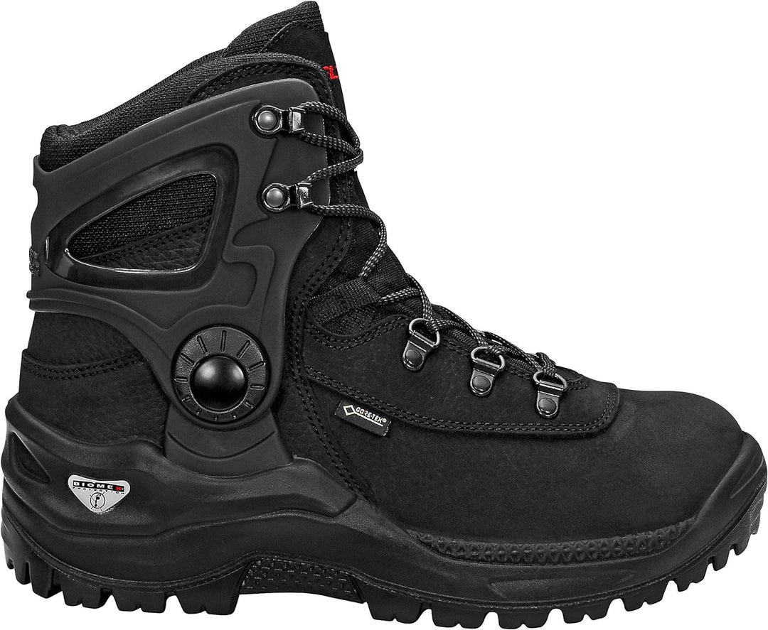 ELTEN Sicherheitsschuhe FUSION GTX S3 CI, Damen und Herren, Leder/Textil, Stahlkappe, robust, Schwar