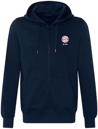 FC Bayern München I Zip-Hoodie Essential I Herren I Navy, XS