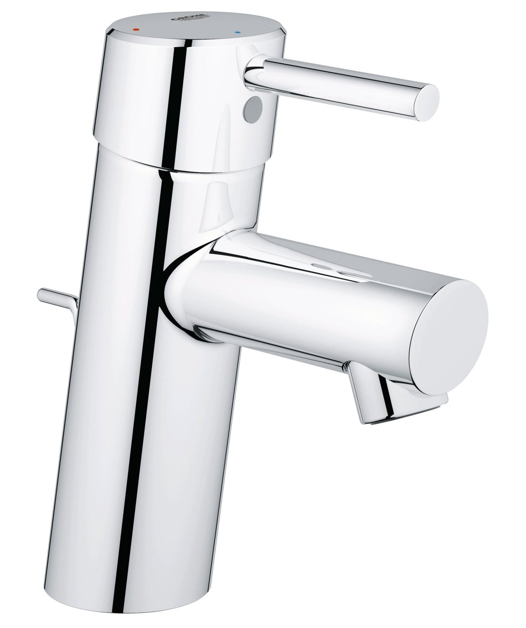 Grohe Concetto Einhand-Waschtischbatterie mit Energieparfunktion, 2338010E,Silber
