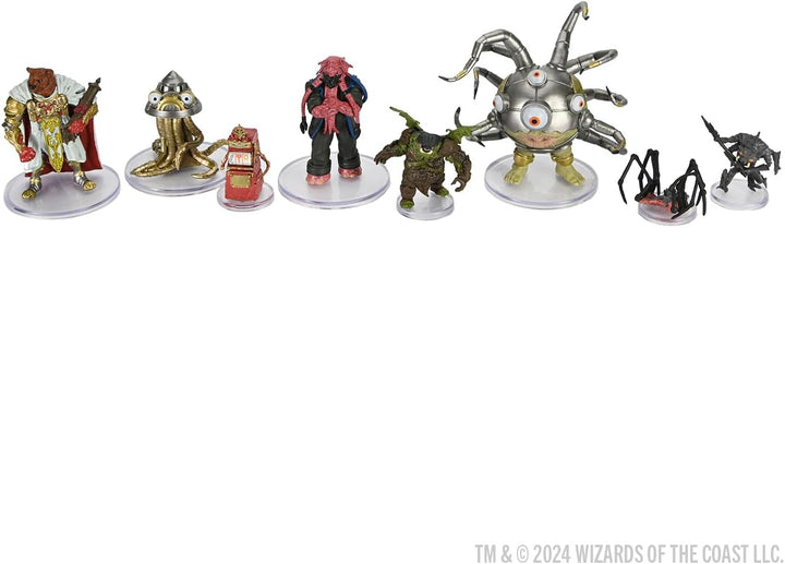 WizKids D&D Icons of The Realms: Planescape: Adventures in The Multiversum, Booster Brick (8 Count)