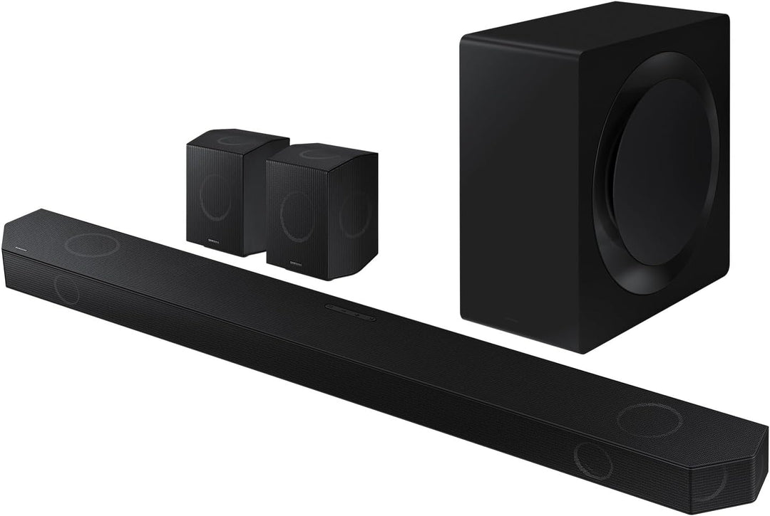 SAMSUNG Soundbar HW-Q990D/ZF 2024 - Dolby Atmos Wireless, Q-Symphony, 11.1.4 Kanäle, SpaceFit Sound
