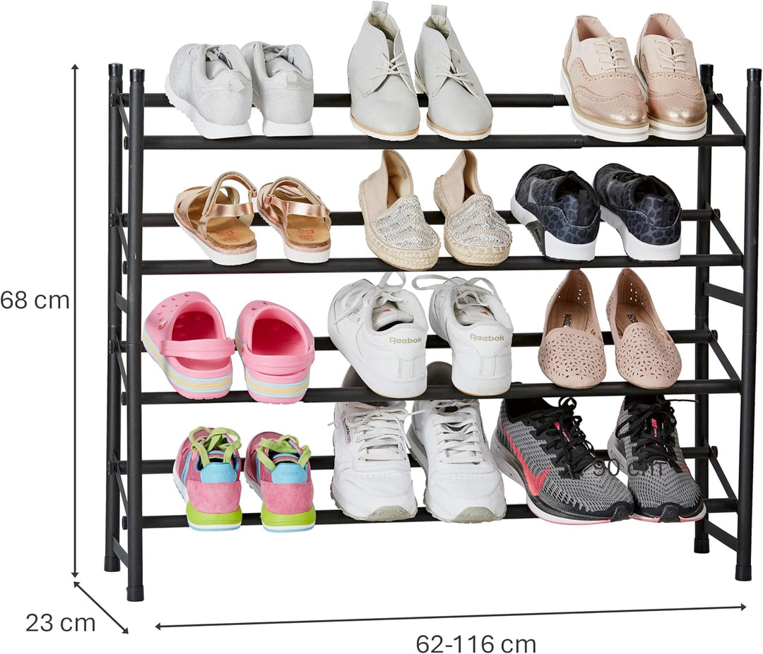 Love IT Store IT Loft Schuhregal aus Metall - Schmales, offenes Regal für bis zu 20 Paar Schuhe - Au