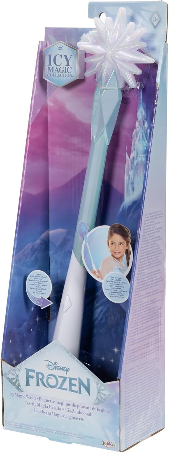 Disney Frozen ELSA Eiskristall-Zauberstab Spielzeug, offiziell lizenziert von Jakks Pacific, Entfess