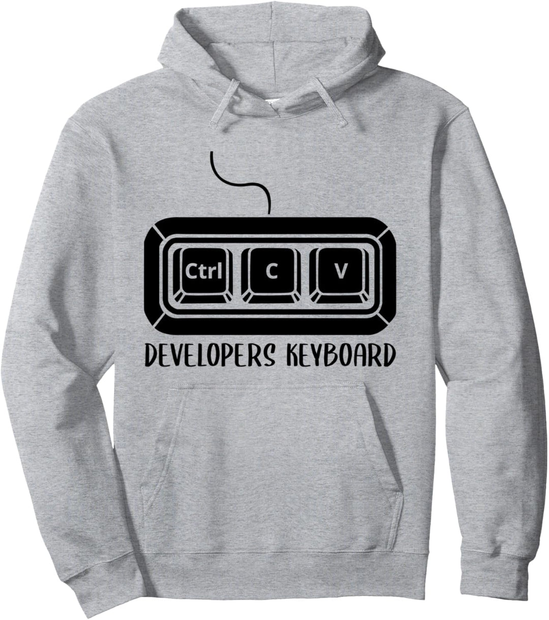 "Developopers Keyboard" Funny Programmer Admin Pullover Hoodie