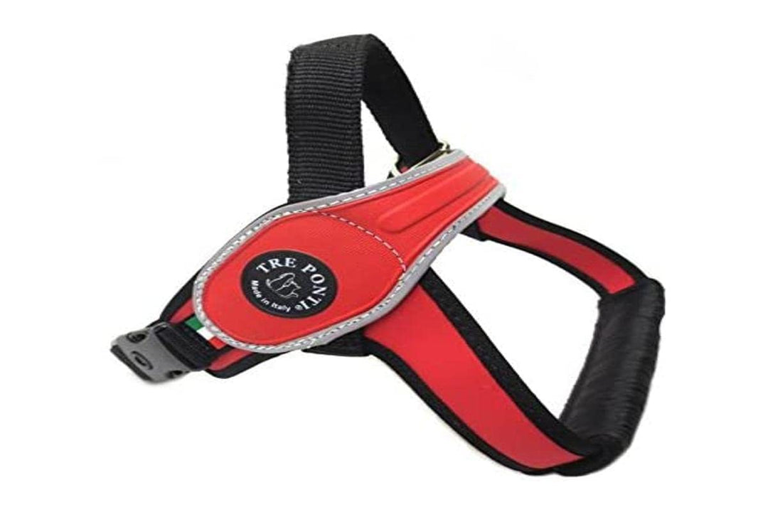 TRE Ponti Primo Hundegeschirr L rot, L rot