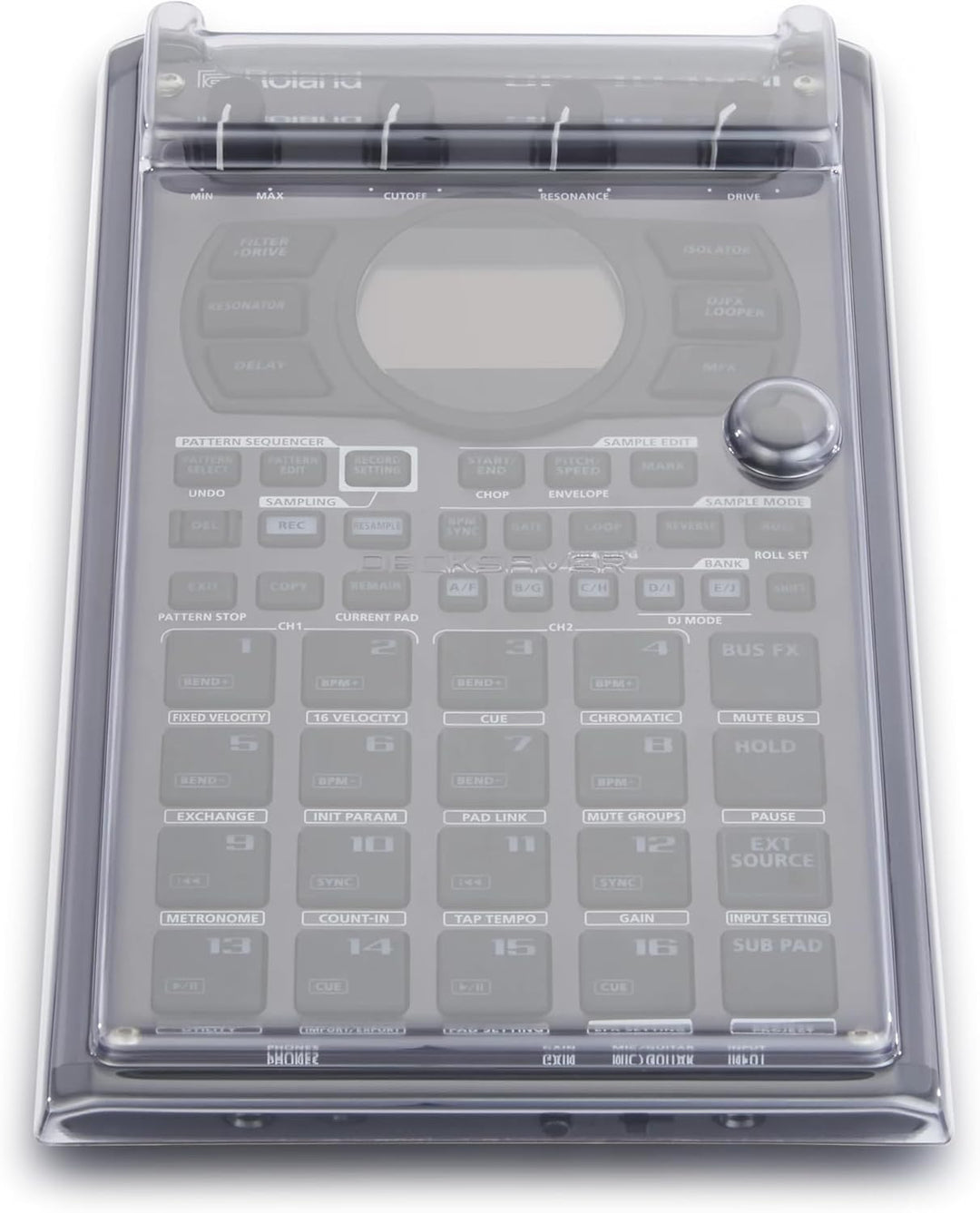 Decksaver Abdeckung für SP-404 Mk2, Keyboard Cover, Staub- und Schutzabdeckung, kompatibel mit Keybo
