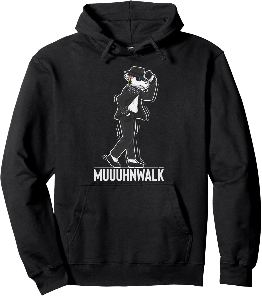 Muuuhnwalk Lustiges Kuh Wortspiel Tanzen Kühe Bauer Pullover Hoodie