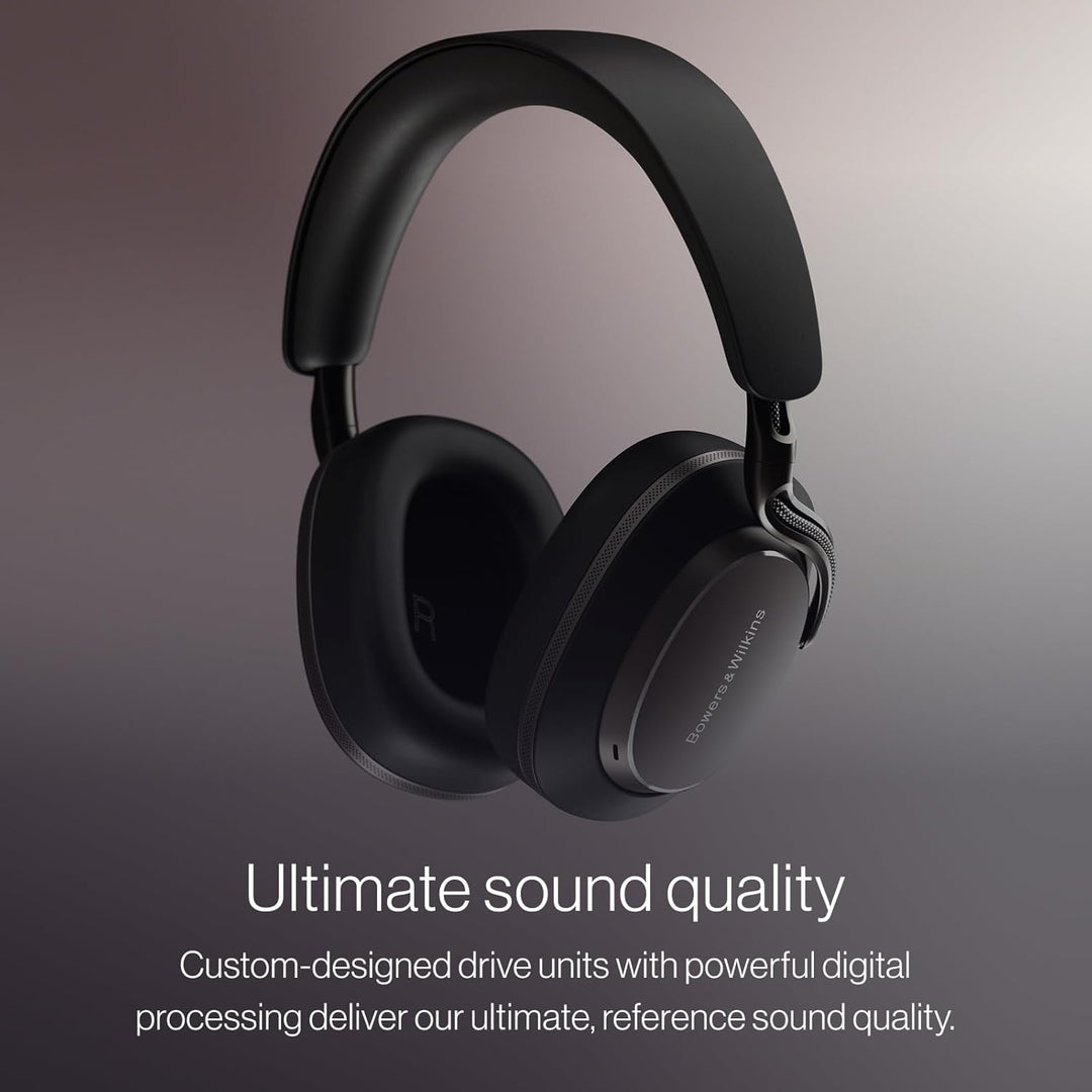 Bowers & Wilkins Px8 S2 Kabellose Noise-Cancelling Kopfhörer mit Bluetooth Audio, Schnellladefunktio