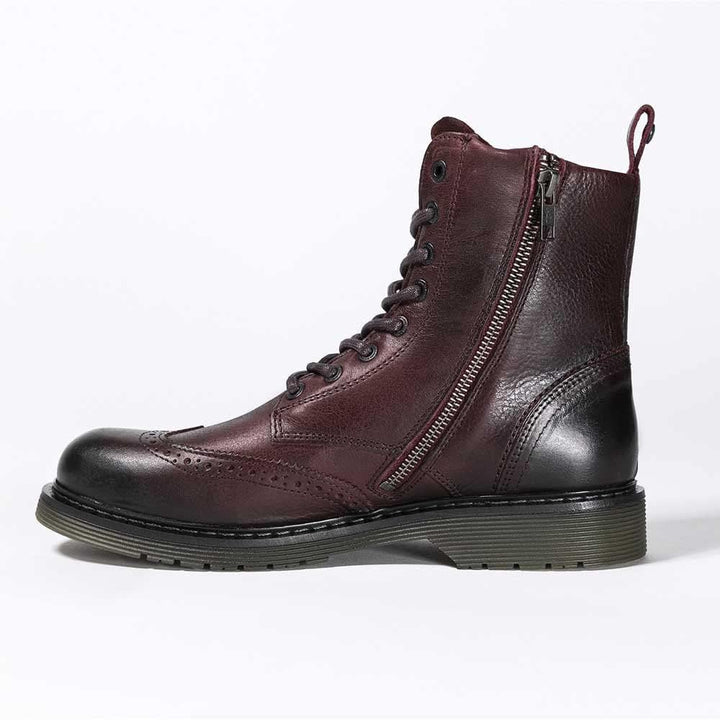 John Doe Motorradschuh Sixty | XTM| Threepoint Protection | Lederstiefel aus Rindsleder | Rutschfest