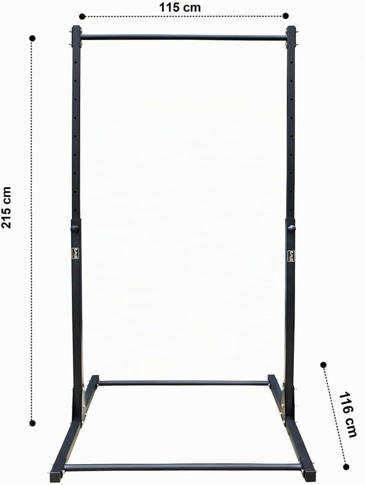 RAMASS Fitness Klimmzugstange, Klimmzugstange freistehend, Power tower ideal für Zuhause, Gymnastik,