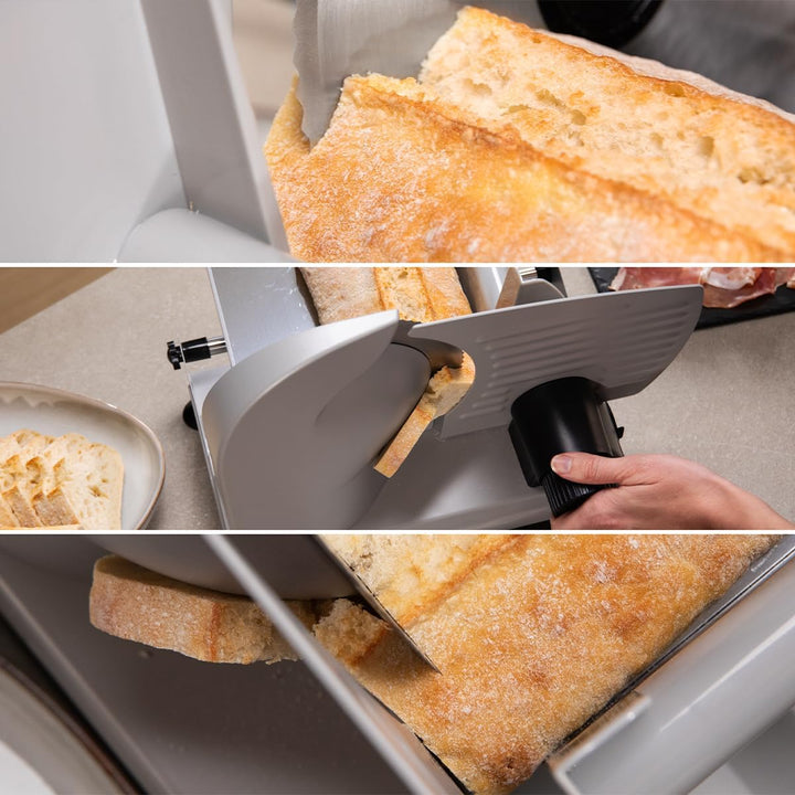 Cecotec Allesschneider ProBlades Easy Clean 200, 200 W, Solingen Glattklinge 19 cm + gezahnte Klinge