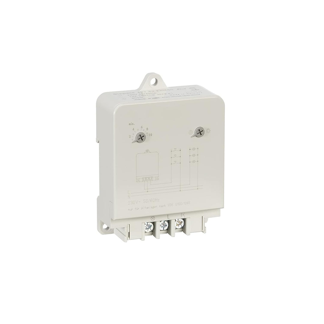 Legrand, Treppenlicht-Zeitschalter Rex600Plus, 230 V, 50/60 Hz, extrem leise, Aufputzmontage, 049783